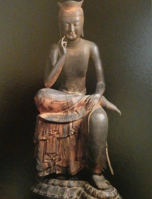 efikeff:Hōkan Miroku (Maitreya)Nyorai- bodhisattva/Buddha of the Future, Early 7th century, red pine