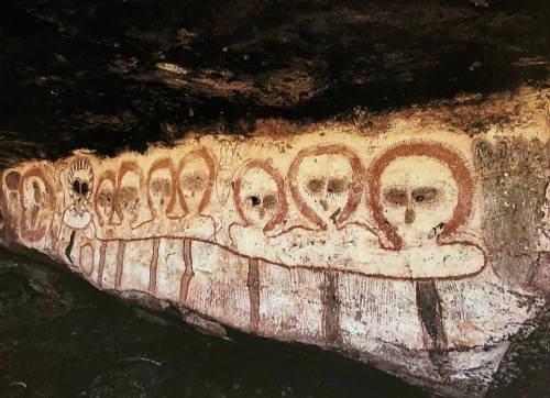 newguineatribalart:Kimberley Rock Art Wandjina