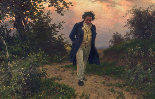 Julius Schmid (1854-1935), Beethoven, 1901, oil on canvas, 95 x 145 cm. Wien Museum