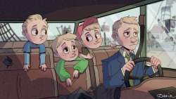 javidluffy: With Martin Freeman as Donald Duck not going to lie&hellip;.for a sec I thought that was Alvin,Simon and Theodore lol