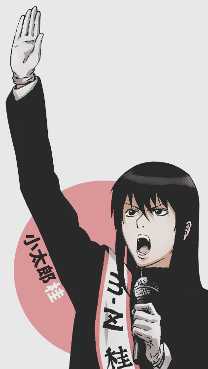 akainoyuki:   Gintama •  Gintoki, Katsura, Hijikata and Sougo • Mobile WallpapersRequested