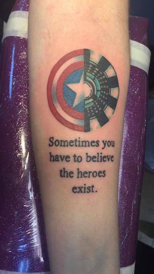 Arc Reactor Tattoo Unfinished by TytoVulpes on DeviantArt