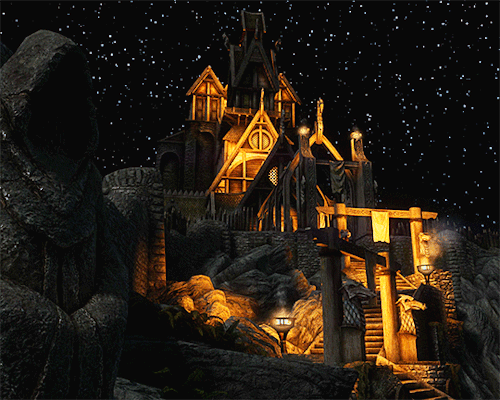 Whiterun Under A Clear Night.