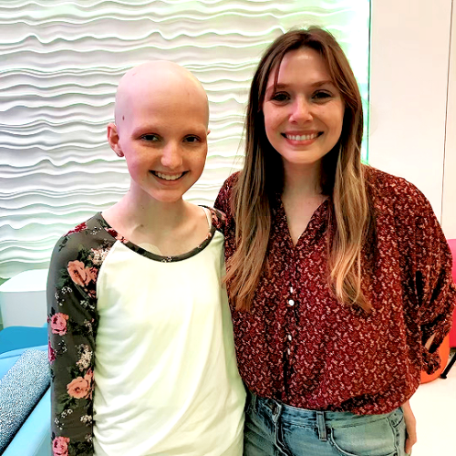 elizabethdaily:Elizabeth Olsen at St. Jude Children’s Research Hospital [04.05.19]