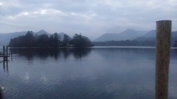 Went to Keswick yesterday. Misty but lovely.