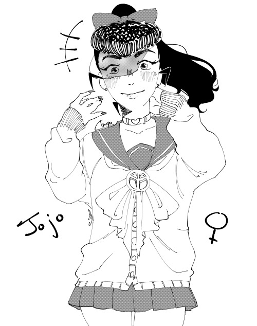 tempodreams:  Josuke genderbend