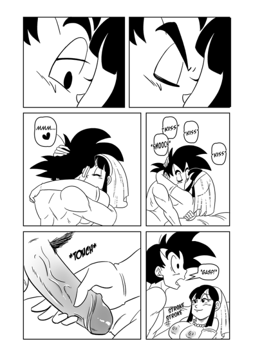 Goku and Chichi: Wedding Night Pgs7-10 adult photos