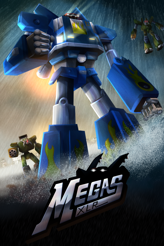 Have I mentioned I like giant robots? You can find this at a massive resolution and without the logo on my Patreon if...