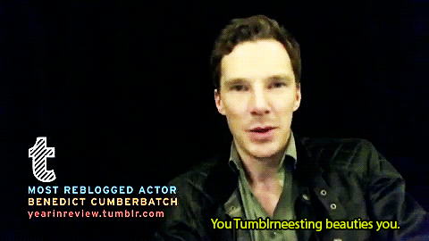 stephenstrvnge:  Benedict’s message for the fans. [x] 