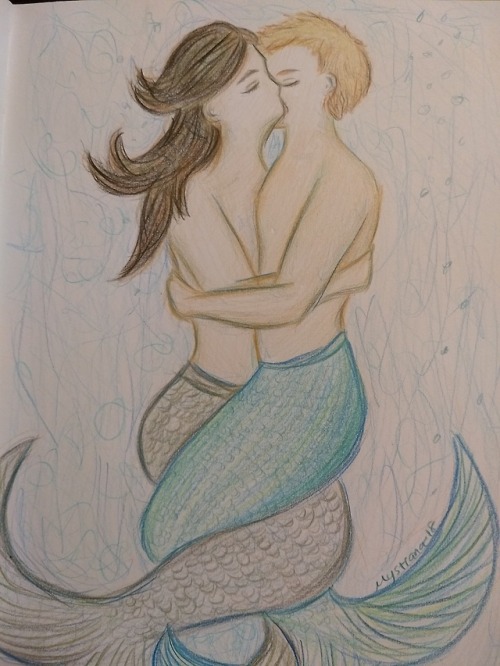 mystrana:I wanted sweet mer!Bucky and mer!Steve. Who even knows what happened.