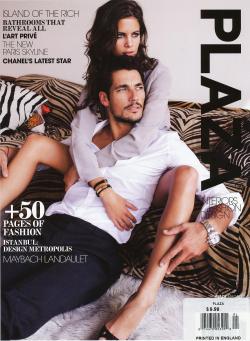 stevieloves:  honeykick:  David &amp; Chloe (Chloe Pridham &amp; David Gandy) Photographed by Andreas Öhlund, Plaza magazine, October 2008  Lucky lucky Chloe  i&rsquo;m not sure i could handle that