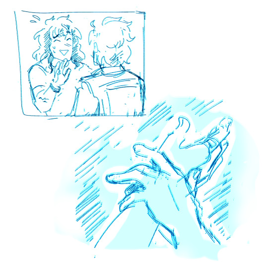 nostalgicsneeze:rough steddie comic panel/storyboard style practiceLove the idea of eddie comforting steve while trying to hold back his own feelings for him. But steve doesn’t want him to hold back! 💙sort of inspired by these sketches from a few
