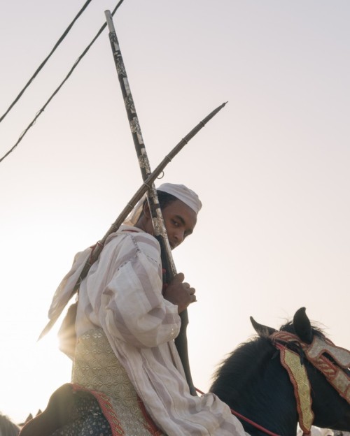 By Karim ElmaktafiFantasia—the game of powder or “tborida” in Moroccan Arabic—stands for the breatht