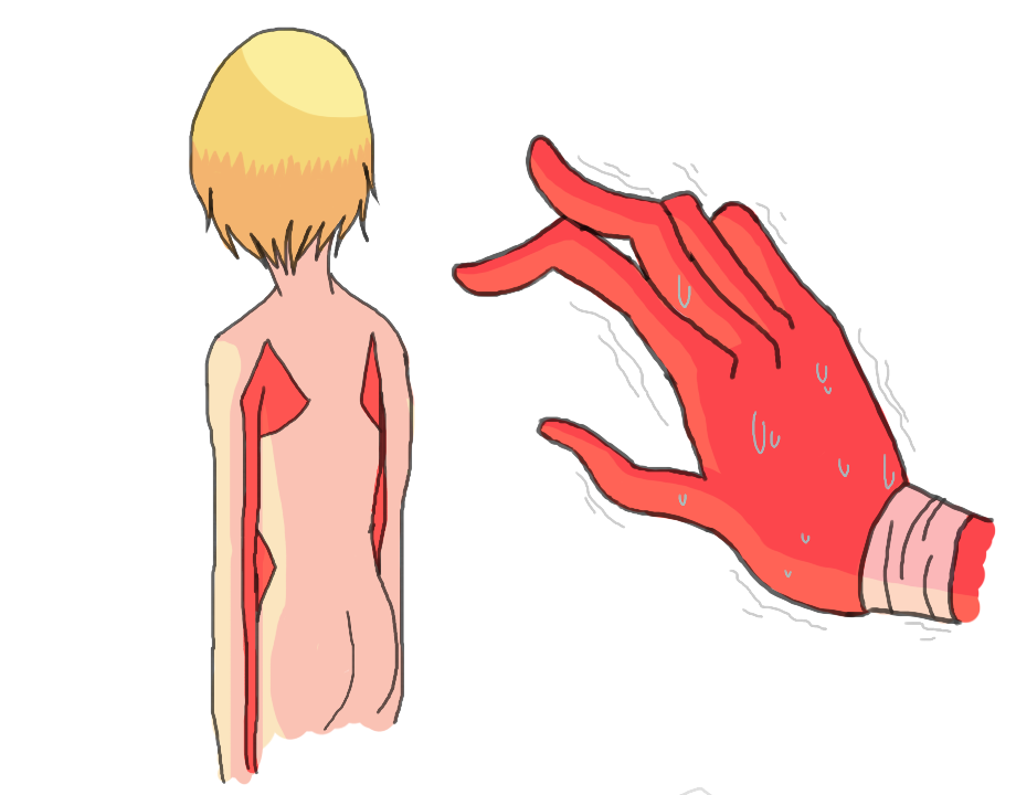 trows:  wowza-wowzers:  redraw of this gross shit cause its so damn ugly I had to