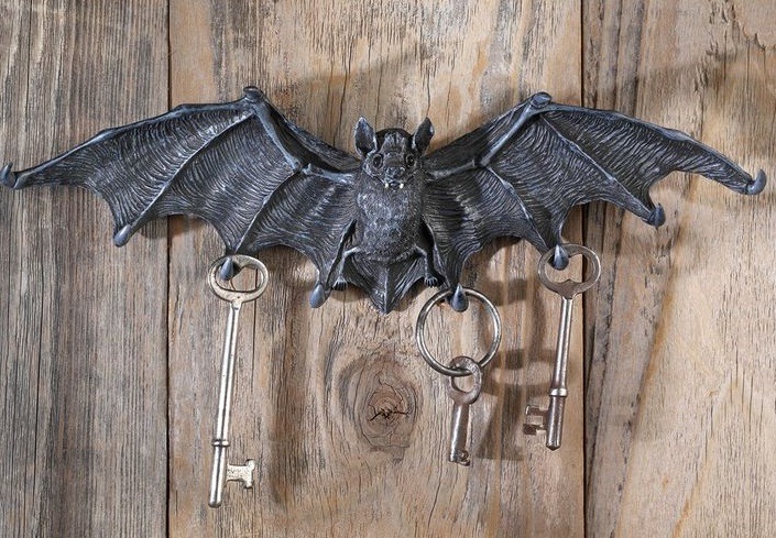 thegentlemanwitch:  //Just Batty// Bat key holder Bat Mug hand illustrated by Mr