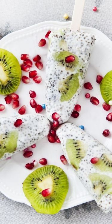 Kiwifruit, slices, ice candies, 1080x2160 wallpaper @wallpapersmug : http://bit.ly/2EBfd6v - http://