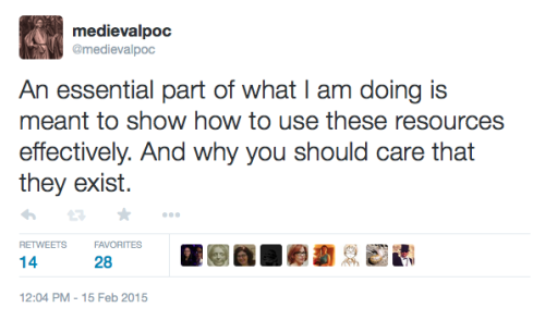medievalpoc:Medievalpoc Twitter || Static Resources Page