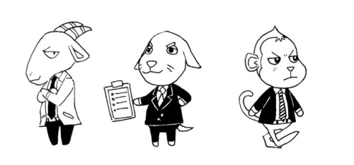 Animal Crossing - Twin LeavesCooper, Albert and Harry. (I’m not very good at this but it tried
