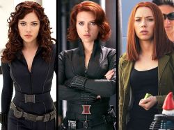 Scarlett Johansson. The evolving look of Black Widow. From Iron Man 2 to Avengers to Captain America: The Winter Soldier