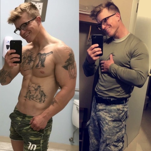 chettbro:US Army “The Model Muscle Geek”