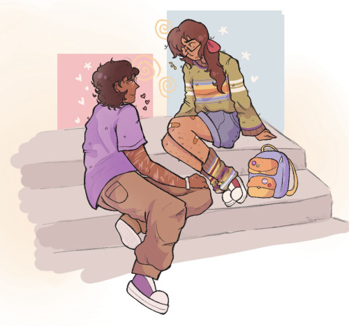 Self Indulgent Drawing Of Highschool!Gregcliff. I Mostly Just Toss Around My Brainrot With My Friend