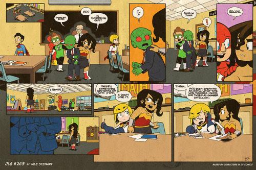 JL8 #263 by Yale StewartBased on characters in DC Comics.Like the Facebook page here!ArchiveTwi