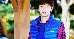 sxjung: gifs of Minhyuk smiling in The Heirs; requested by imawesomelikeyou 