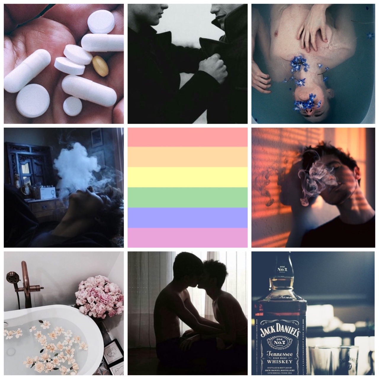 Way too many moodboards. — TUA moodboard: Klaus Hargreeves