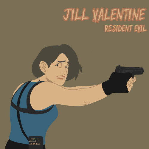 If You Really Liked The Art With Leon, Then Here's Jill Valentine For You. According To The Tests, She