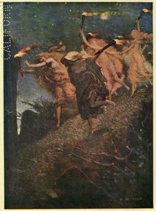 Norman Mills Price (1877-1951), ‘First Walpurgis Night’, “A Day with Felix Mendels