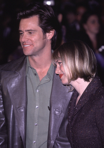 twixnmix - Jim Carrey and his fiancée Renee Zellweger at...