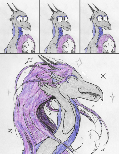 askmeadowlark:  There are rumors that I am, in fact, jealous of ponies manes. I do not know where these rumors began, but I can assure you I am not.  I certainly do not have a secret room where I store a glorious flowing wig. And I certainly do not put