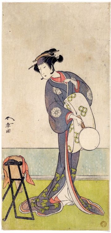 Oiran by Katsukawa Shunsho, 1771