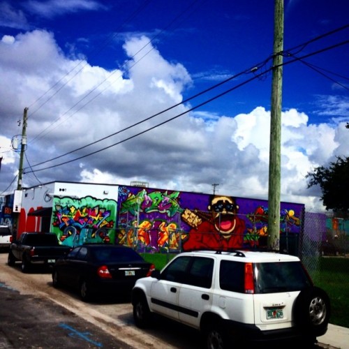 It’s been a beautiful day in the neighborhood. Hopefully it’s been one for you as well. #wynwood