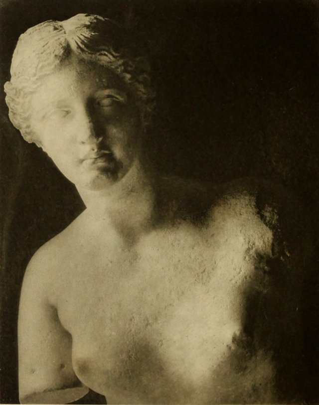 Aphrodite of Melos. The glory that was Greece. 1915. Frontispiece. Internet Archive