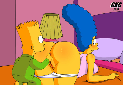 hentaimasturbateruwu:Marge being a slut