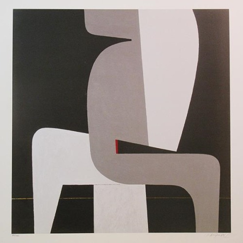 Yiannis Moralis (Greek, 1916-2009). Meeting.