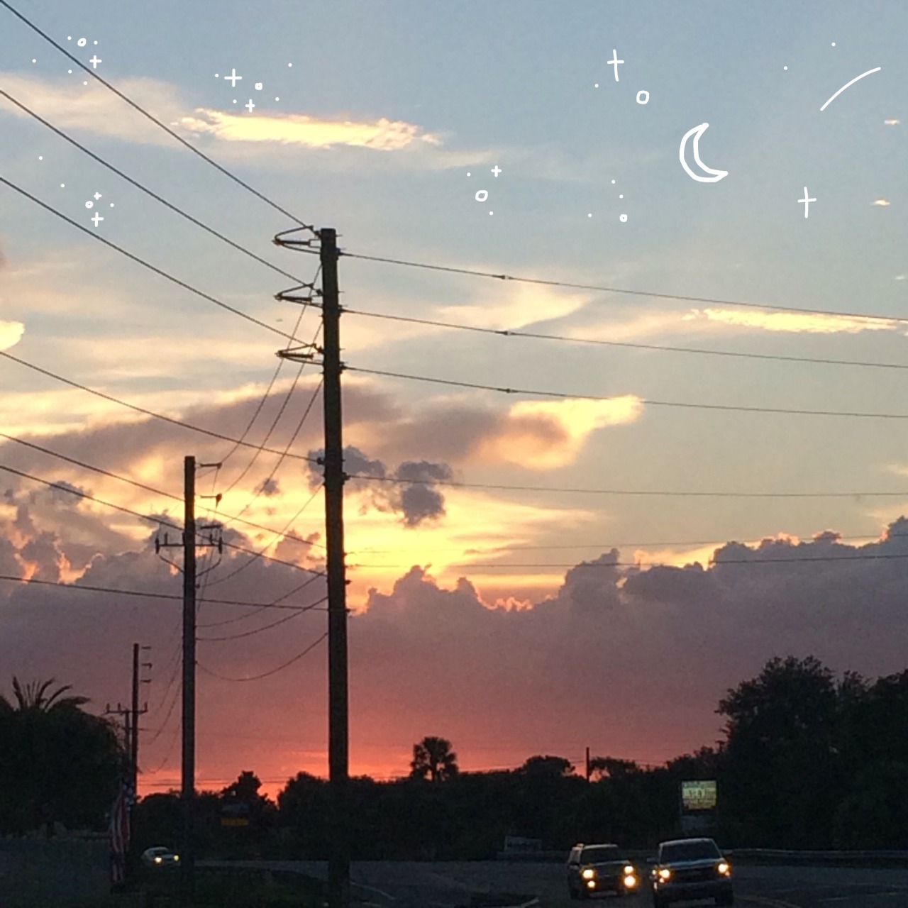 8-butt:  Summer evening drive 