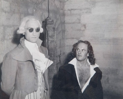 cidre-de-glace:Jean Vilar (Robespierre) and François Chaumette (Collot d’Herbois) in Da