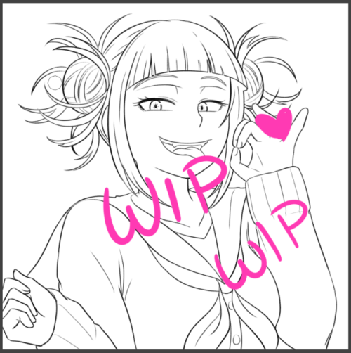 Lineart is done, time for the coloring!I was finally able to get a good rest. I think I still look l