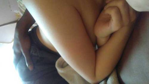 I love cuddling topless