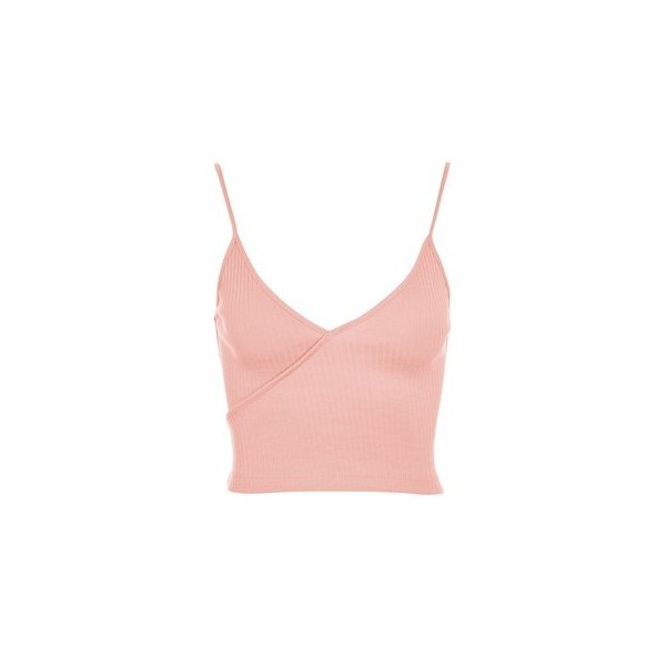 Fragua Alegaciones Memorizar Topshop Wrap Front Crop Top ❤ liked on Polyvore... - 💋 Polyvore Outfits 💋