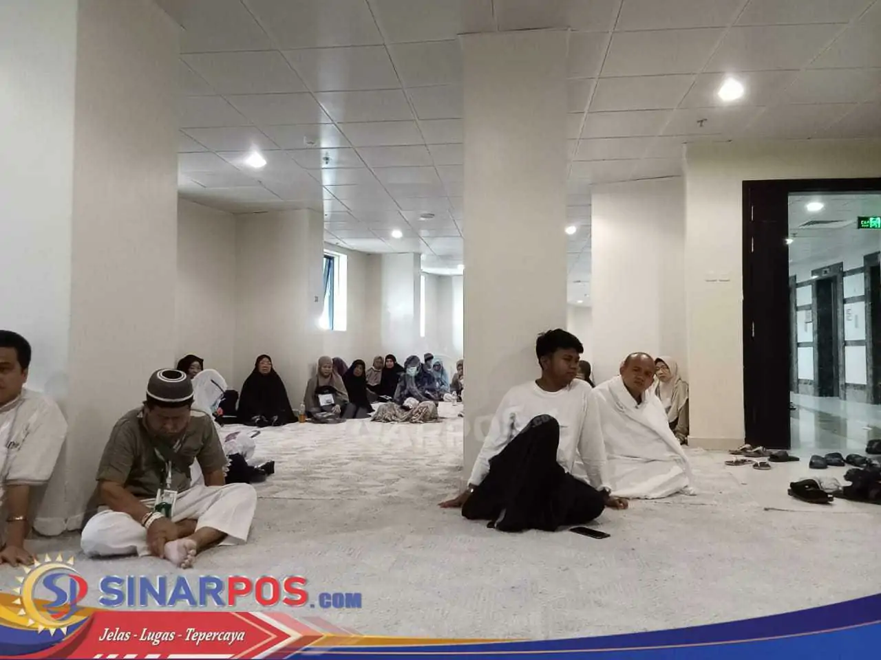 Jemaah Haji Kloter 03 KNO Ikuti Pemantapan Bimbingan Manasik Haji di Makkah