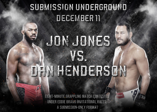 Jon Jones will meet Dan Henderson in a grappling match during Submission Underground 2. Here is what