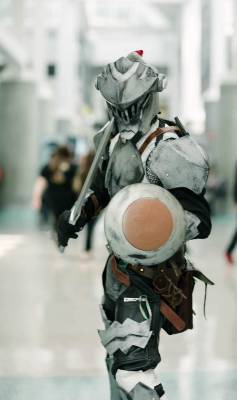 cosplay-galaxy:[Self] Goblin Slayer and Miqo'Te,