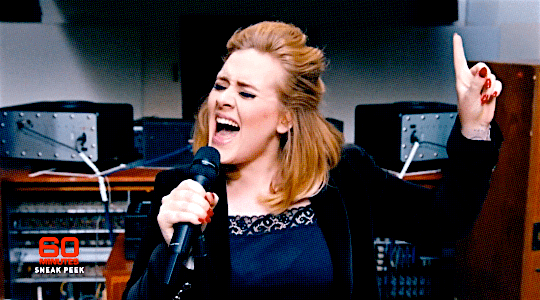 ipodmini:  how i think i sing along to adele: me actually singing along to adele: 