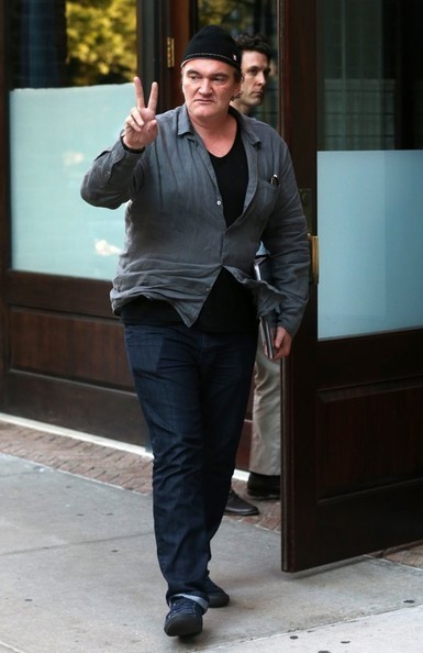 lordoftheswag:  ilovesmoothjazz1998:  tarantinoforever:  Quentin Tarantino is seen