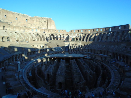 showers-of-joy: Il Colosseo || Rome, Italy When it was built it was commonly referred to as the Flav