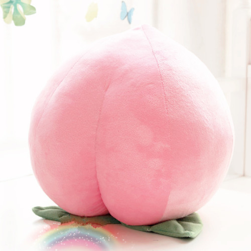 softjoy: peach plushie  ( 30cm & 45cm )10% discount code: “jenina” for ALL ITEMS + free shipping!
