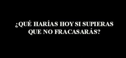 cremademani:  i-m-e-s-s-e-d-u-p:cristianreal97:ojosverdesnollores:todostuvimos-un-amordeinfancia:  cristianbarcelona:  Ir a por ella y hacerla reír.  Le hablo después de un año.  la psu:’(  Le diría que me gusta  la psu igual ctm ;-;  el loto :ccc